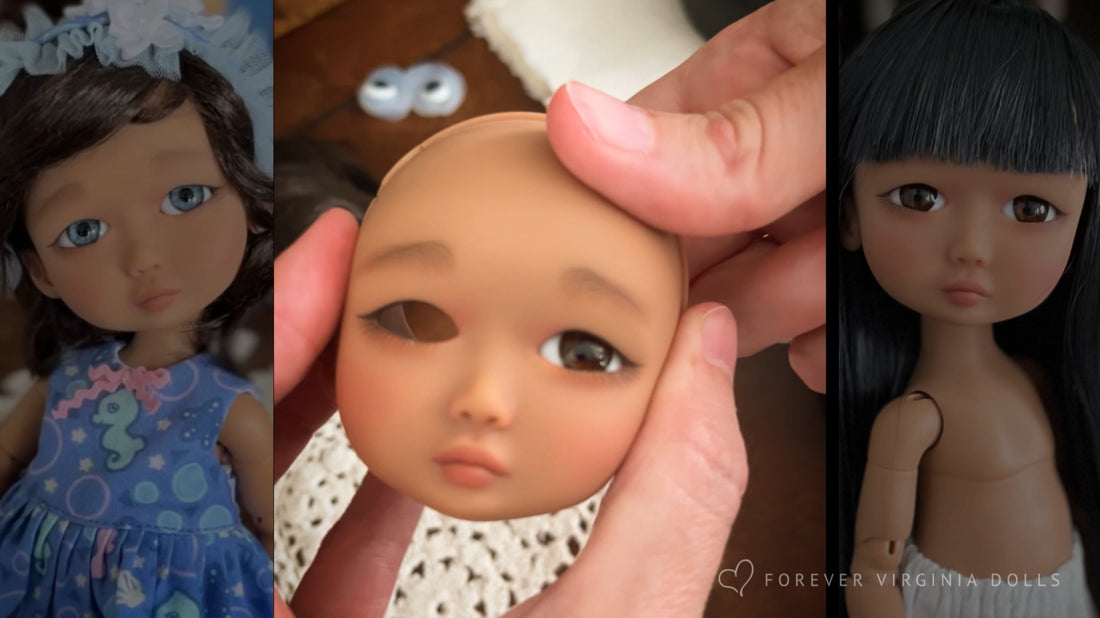 How to change the eyes and wig of your BJD