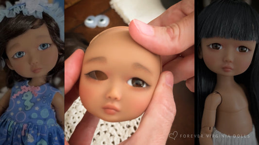 How to change the eyes and wig of your BJD