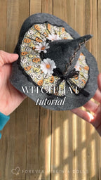 Doll Witch Hat Pattern (free)