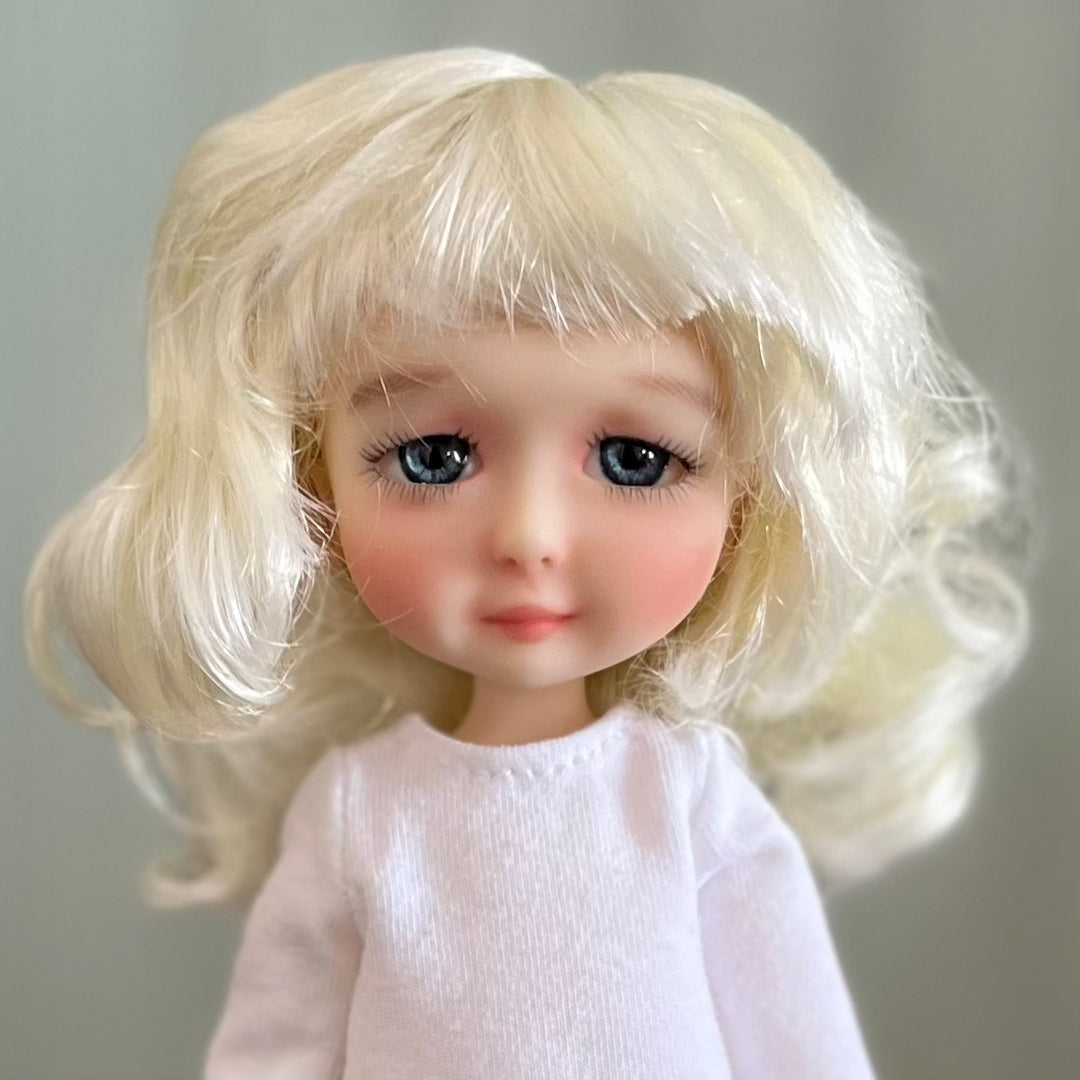 5-6inch Curly Long Doll Wig (additional colors)