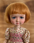 7-8" Short Ginger Doll Wig (Mohair)