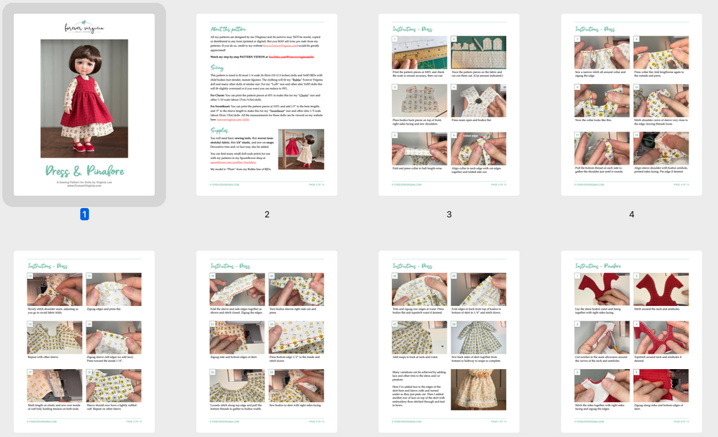 Dress & Pinafore Pattern