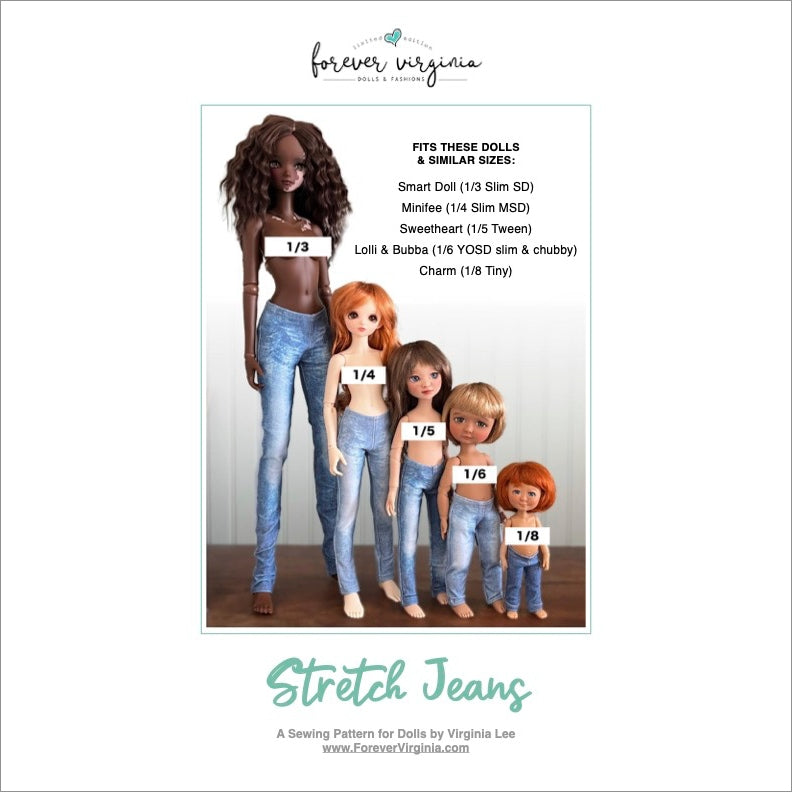 Stretch Jeans Pattern