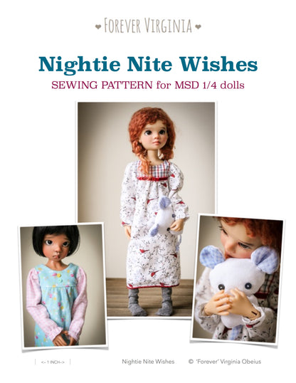 Nightie Night Wishes Pattern